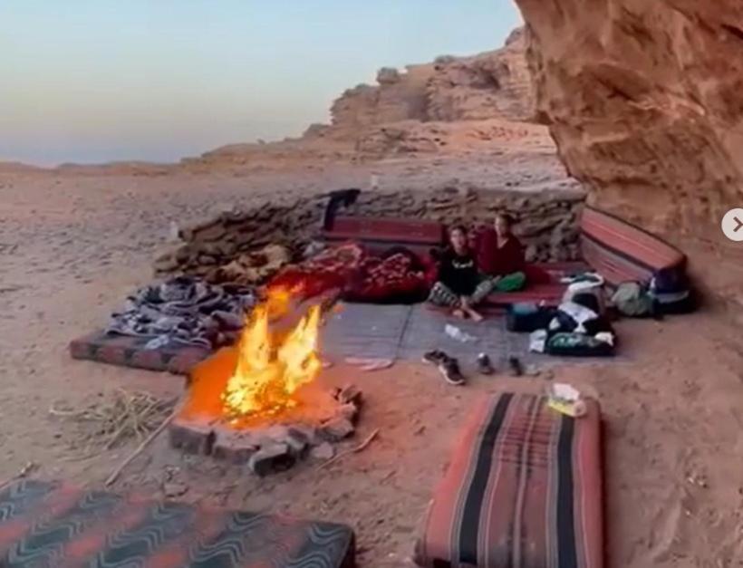Omar Ghazi Camp Hotel Wadi Rum Bagian luar foto